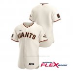 Camiseta Beisbol Hombre San Francisco Giants Autentico Nike Blanco