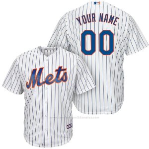 Camiseta Nino New York Mets Personalizada Blanco