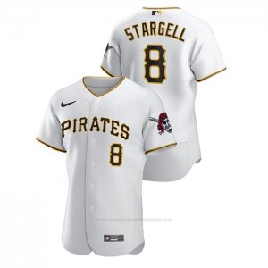 Camiseta Beisbol Hombre Pittsburgh Pirates Willie Stargell Authentic Blanco