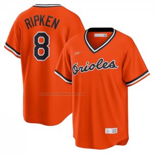 Camiseta Beisbol Hombre Baltimore Orioles Cal Ripken Jr. Alterno Cooperstown Collection Naranja