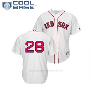 Camiseta Beisbol Hombre Boston Red Sox J.d. Martinez Cool Base Replica 1ª Blanco