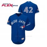 Camiseta Beisbol Hombre Toronto Blue Jays 2019 Jackie Robinson Day Flex Base Azul