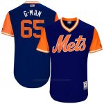 Camiseta Beisbol Hombre New York Mets 2017 Little League World Series Robert Gsellman Royal