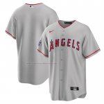 Camiseta Beisbol Hombre Los Angeles Angels 2025 All Star Game Segunda Replica Gris