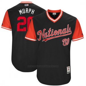 Camiseta Beisbol Hombre Washington Nationals 2017 Little League World Series Daniel Murphy Azul