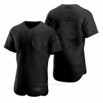Camiseta Beisbol Hombre Chicago Cubs Lee Smith Award Collection Hall Of Fame Negro