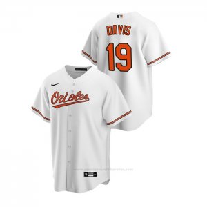 Camiseta Beisbol Hombre Baltimore Orioles Chris Davis 2020 Replica Primera Blanco