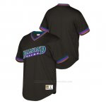 Camiseta Beisbol Nino Arizona Diamondbacks Cooperstown Collection Mesh Wordmark V-Neck Negro