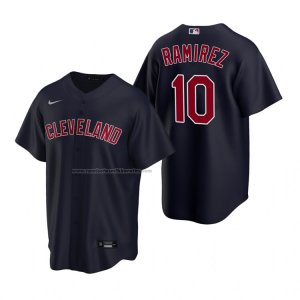 Camiseta Beisbol Hombre Cleveland Indians Harold Ramirez Replica Alterno Azul