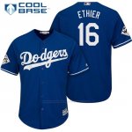 Camiseta Beisbol Hombre Los Angeles Dodgers 2017 World Series Andre Ethier Cool Base