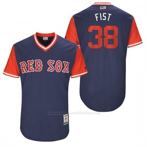 Camiseta Beisbol Hombre Boston Red Sox 2017 Little League World Series Doug Fister Azul