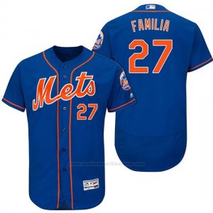 Camiseta Beisbol Hombre New York Mets Jeurys Familia Naranja 2017 Alterno
