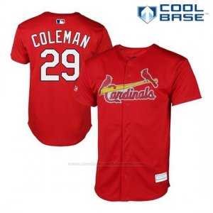 Camiseta Beisbol Hombre St. Louis Cardinals Vince Coleman 29 Rojo Cool Base