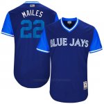 Camiseta Beisbol Hombre Toronto Blue Jays 2017 Little League World Series Luke Maile Royal