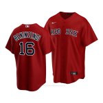 Camiseta Beisbol Nino Boston Red Sox Andrew Benintendi Replica Alterno 2020 Rojo