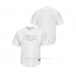 Camiseta Beisbol Hombre Tampa Bay Rays 2019 Players Weekend Replica Blanco