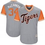 Camiseta Beisbol Hombre Detroit Tigers 2017 Little League World Series James Mccann Gris