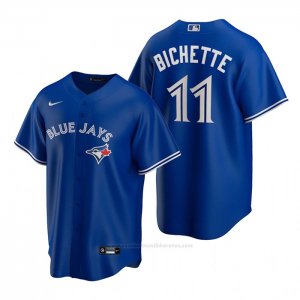 Camiseta Beisbol Hombre Toronto Blue Jays Bo Bichette Replica Alterno Azul