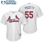 Camiseta Beisbol Hombre St. Louis Cardinals 2017 Estrellas y Rayas Stephen Piscotty Blanco Cool Base