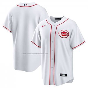 Camiseta Beisbol Hombre Cincinnati Reds Primera Big & Tall Replica Blanco