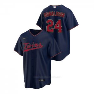 Camiseta Beisbol Hombre Minnesota Twins Josh Donaldson 2020 Replica Alterno Azul