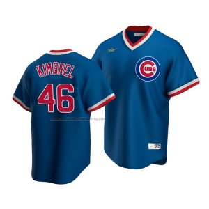 Camiseta Beisbol Hombre Chicago Cubs Craig Kimbrel Cooperstown Collection Road Azul