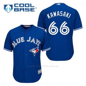 Camiseta Beisbol Hombre Toronto Blue Jays Munenori Kawasaki 66 Azul Alterno Cool Base