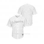 Camiseta Beisbol Hombre Milwaukee Brewers 2019 Players Weekend Replica Blanco