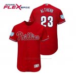 Camiseta Beisbol Hombre Philadelphia Phillies Aaron Altherr Flex Base Entrenamiento de Primavera 2019 Rojo