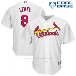 Camiseta Beisbol Hombre St. Louis Cardinals Mike Leake Blanco Cool Base