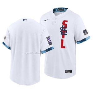 Camiseta Beisbol Hombre St. Louis Cardinals 2021 All Star Replica Blanco