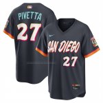 Camiseta Beisbol Hombre San Diego Padres Nick Pivetta City Connect 2026 Stadium Negro