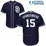 Camiseta Beisbol Hombre San Diego Padres Didi Gregorius Azul Autentico Coleccion Cool Base
