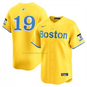 Camiseta Beisbol Hombre Boston Red Sox Roman Anthony City Connect Limited Amarillo