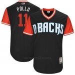 Camiseta Beisbol Hombre Arizona Diamondbacks 2017 Little League World Series 11 A.J. Pollock Negro