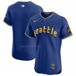 Camiseta Beisbol Hombre Seattle Mariners Elite Azul