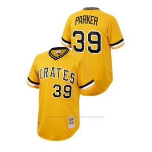 Camiseta Beisbol Hombre Pittsburgh Pirates Dave Parker Cooperstown Collection Autentico Oro