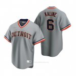 Camiseta Beisbol Hombre Detroit Tigers Al Kaline Cooperstown Collection Road Gris