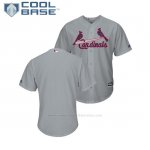 Camiseta Beisbol Hombre St. Louis Cardinals 2018 Stars & Stripes Cool Base Gris