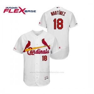 Camiseta Beisbol Hombre St. Louis Cardinals Carlos Martinez 150th Aniversario Patch Flex Base Blanco