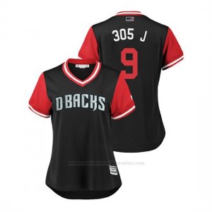 Camiseta Beisbol Mujer Arizona Diamondbacks Jon Jay 2018 Llws Players Weekend 305 J Negro