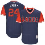 Camiseta Beisbol Hombre Los Angeles Angels 2017 Little League World Series Cj Cron Azul