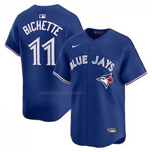 Camiseta Beisbol Hombre Toronto Blue Jays Bo Bichette Alterno Limited Jugador Azul