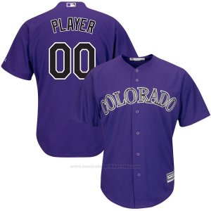 Camiseta Nino Cleveland Indians Personalizada Purpura