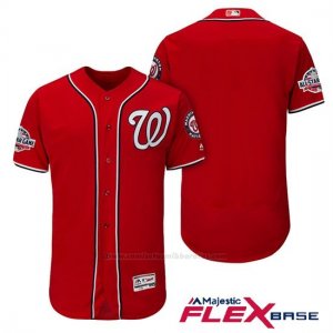 Camiseta Beisbol Hombre Washington Nationals Scarlet 2018 All Star Alterno Flex Base