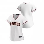 Camiseta Beisbol Mujer Arizona Diamondbacks Replica 2020 Primera Blanco