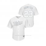 Camiseta Beisbol Hombre Minnesota Twins Nelson Cruz 2019 Players Weekend Replica Blanco