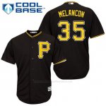 Camiseta Beisbol Hombre Pittsburgh Pirates Mark Melancon 35 Negro Alterno Cool Base