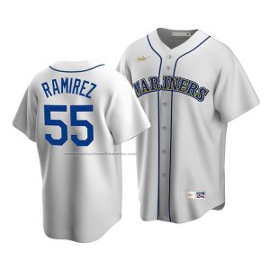 Camiseta Beisbol Hombre Seattle Mariners Yohan Ramirez Cooperstown Collection Primera Blanco