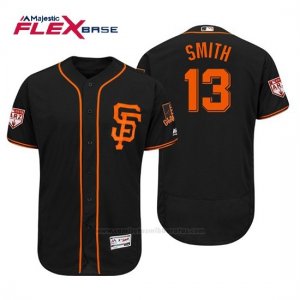 Camiseta Beisbol Hombre San Francisco Giants Will Smith Flex Base Entrenamiento de Primavera 2019 Negro